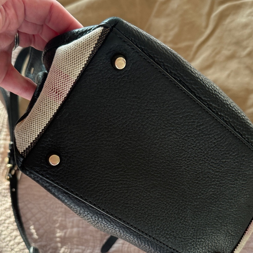 Burberry Maidstone Black Leather Bag - Picture 5 of 17